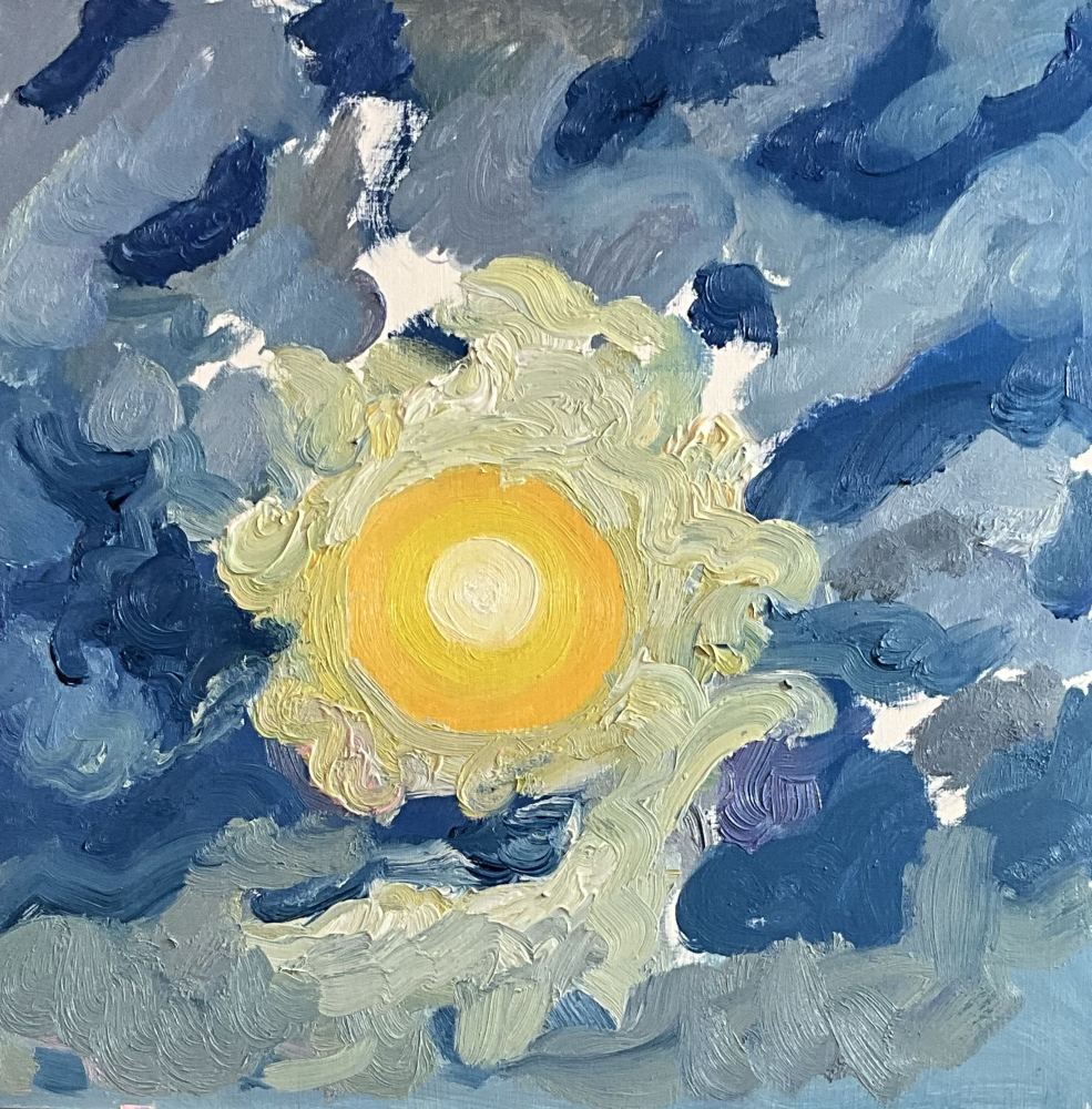 Moon paintings